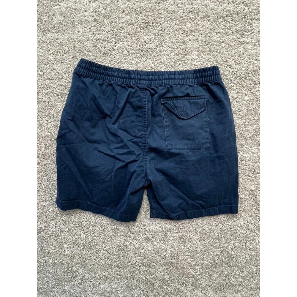 Men's Onia Shorts -Size L -NAVY BLUE- 100% COTTON